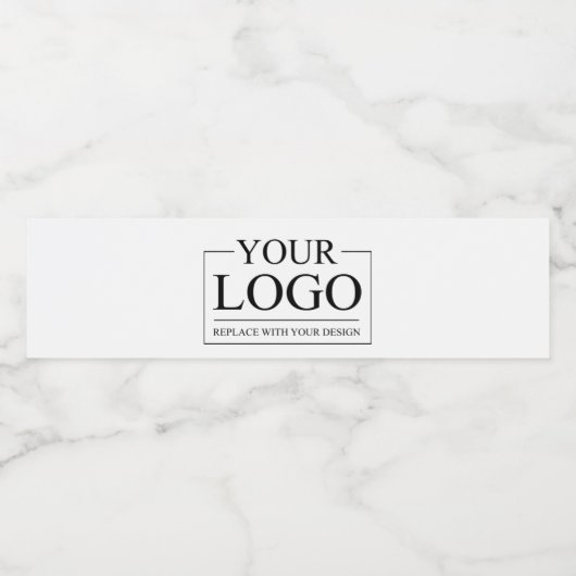 Personalized Wedding Custom Idea Add Logo Wasserflaschenetikett (Einzelnes Label)