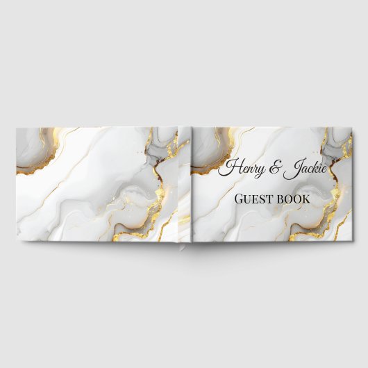 Personalized Wedding Guest Book Gästebuch (Voll)