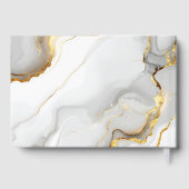 Personalized Wedding Guest Book Gästebuch (Rückseite)