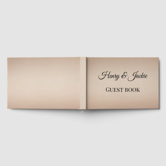 Personalized Wedding Guest Book Gästebuch (Voll)