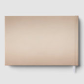 Personalized Wedding Guest Book Gästebuch (Rückseite)