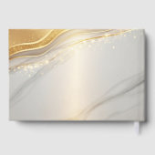 Personalized Wedding Guest Book Gästebuch (Rückseite)