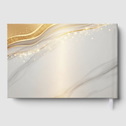 Personalized Wedding Guest Book Gästebuch (Rückseite)