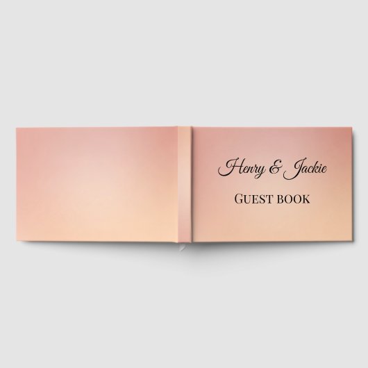 Personalized Wedding Guest Book Gästebuch (Voll)