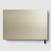 Personalized Wedding Guest Book Gästebuch (Rückseite)