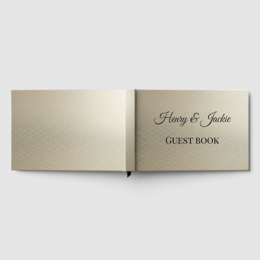 Personalized Wedding Guest Book Gästebuch (Voll)