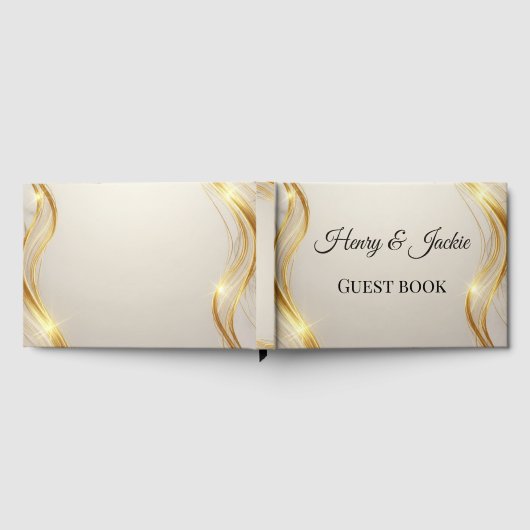 Personalized Wedding Guest Book Gästebuch (Voll)
