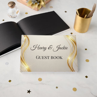 Personalized Wedding Guest Book Gästebuch