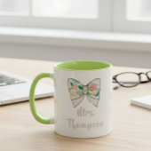 Personalized wedding mugs - custom bridal party tasse