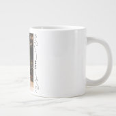 Personalized Wedding Photo Mug for Couples Jumbo-Tasse (Rechts)