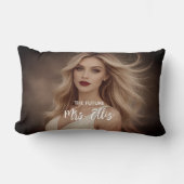 Personalized Wedding Pillow – The Future, Mrs. Lendenkissen (Vorderseite)