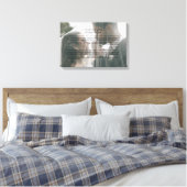 Personalized Wedding Vows Photo Keepsake Leinwanddruck (Insitu (Schlafzimmer))
