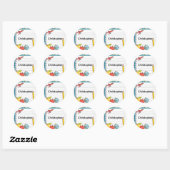 Personalized Welcome Back to School Name Stickers (Blatt)