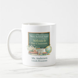 Personalized Welcome to Our Classroom Teacher Kaffeetasse