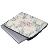 Personalized Whimsical Charming Dalmatian Pattern Laptopschutzhülle (Vorne Knopf)