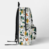 Personalized Whimsical Fox & Cityscape Kids Bedruckter Rucksack (Links)
