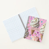 Personalized Whimsical Pastel Ice Cream Dream Notizblock (Innenseite)