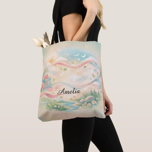 Personalized Whimsical Tote Bag Tasche (Von Nahem)