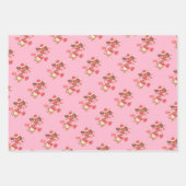 Personalized Whimsical Wiener Dog Holiday Geschenkpapier Set (Vorderseite)