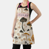 Personalized Whimsical Woodland Mushroom Schürze (InSitu)