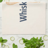 Personalized Whisk Taker Funny Baking Cute Elegant Geschirrtuch (Gefaltet)