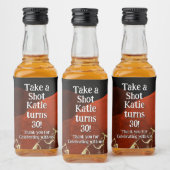 Personalized Whiskey Bottle Label – Birthday Party Alkoholflaschenetikett (Flaschen)