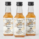 Personalized Whiskey Bottle Label – Birthday Party Alkoholflaschenetikett (Flaschen)