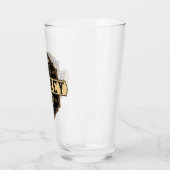 Personalized Whiskey on the Rocks Liquor Label Bar Glas (Links)