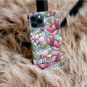 Personalized Whispering Magnolia Phone Case iPhone Hülle