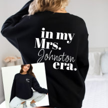 Personalized Wife Era Bride Honeymoon Trendy Cool