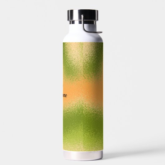 Personalized Wild Rusty Olive Green Trinkflasche (Links)