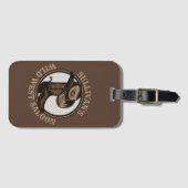 Personalized Wild West Saloon Western Cowboy Boots Gepäckanhänger (Vorderseite (Horizontal))