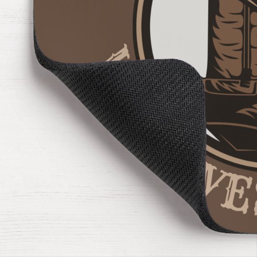 Personalized Wild West Saloon Western Cowboy Boots Mousepad (Ecke)