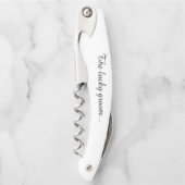  Personalized Wine Bottle Opener Kellnermesser (Vorderseite)