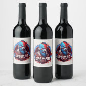 personalized wine bottle weinetikett (Flaschen)