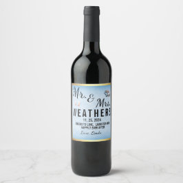 Personalized Wine Labels: Toast to Love! Weinetikett