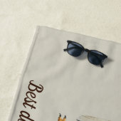 Personalized Winter Penguin “Best Doctor Ever” Strandtuch (Beispiel)