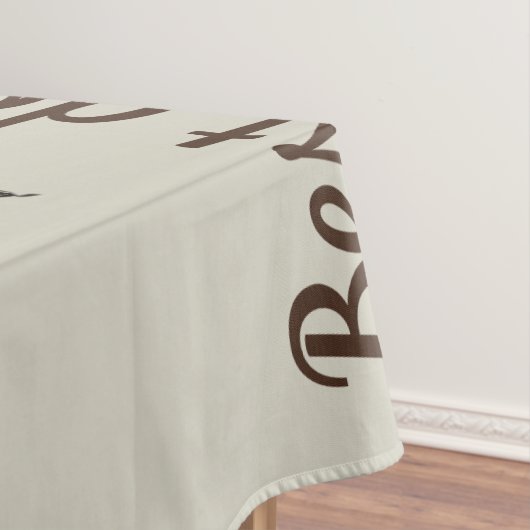 Personalized Winter Penguin “Best Doctor Ever” Tischdecke (Beispiel)