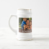 Personalized with 2 Photos and Text Bierglas (Links)