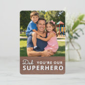 Personalized with 2 Photos and Text Einladung (Stehend Vorderseite)