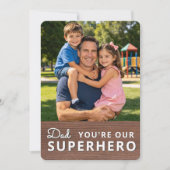 Personalized with 2 Photos and Text Einladung (Vorderseite)