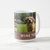 Personalized with 2 Photos and Text Kaffeetasse (VorderseiteRechts)