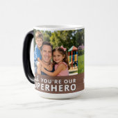 Personalized with 2 Photos and Text Verwandlungstasse (Vorderseite Links)