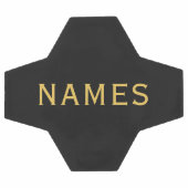 Personalized With Last Name or Nickname on Them Fußball (Flach)