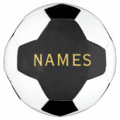 Personalized With Last Name or Nickname on Them Fußball (Vorderseite)