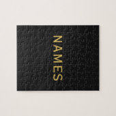 Personalized With Last Name or Nickname on Them Puzzle (Horizontal)