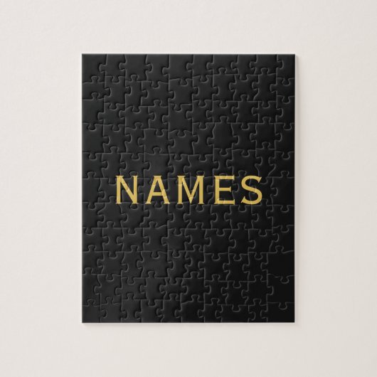 Personalized With Last Name or Nickname on Them Puzzle (Vertikal)