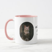 Personalized with Mimo & Bella Best Cat & Dog Mom  Tasse (Links)