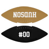 Personalized with name and number football (Paneele)