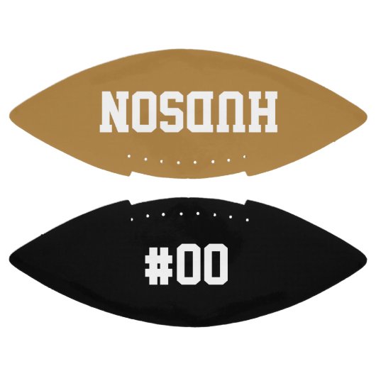 Personalized with name and number football (Paneele)